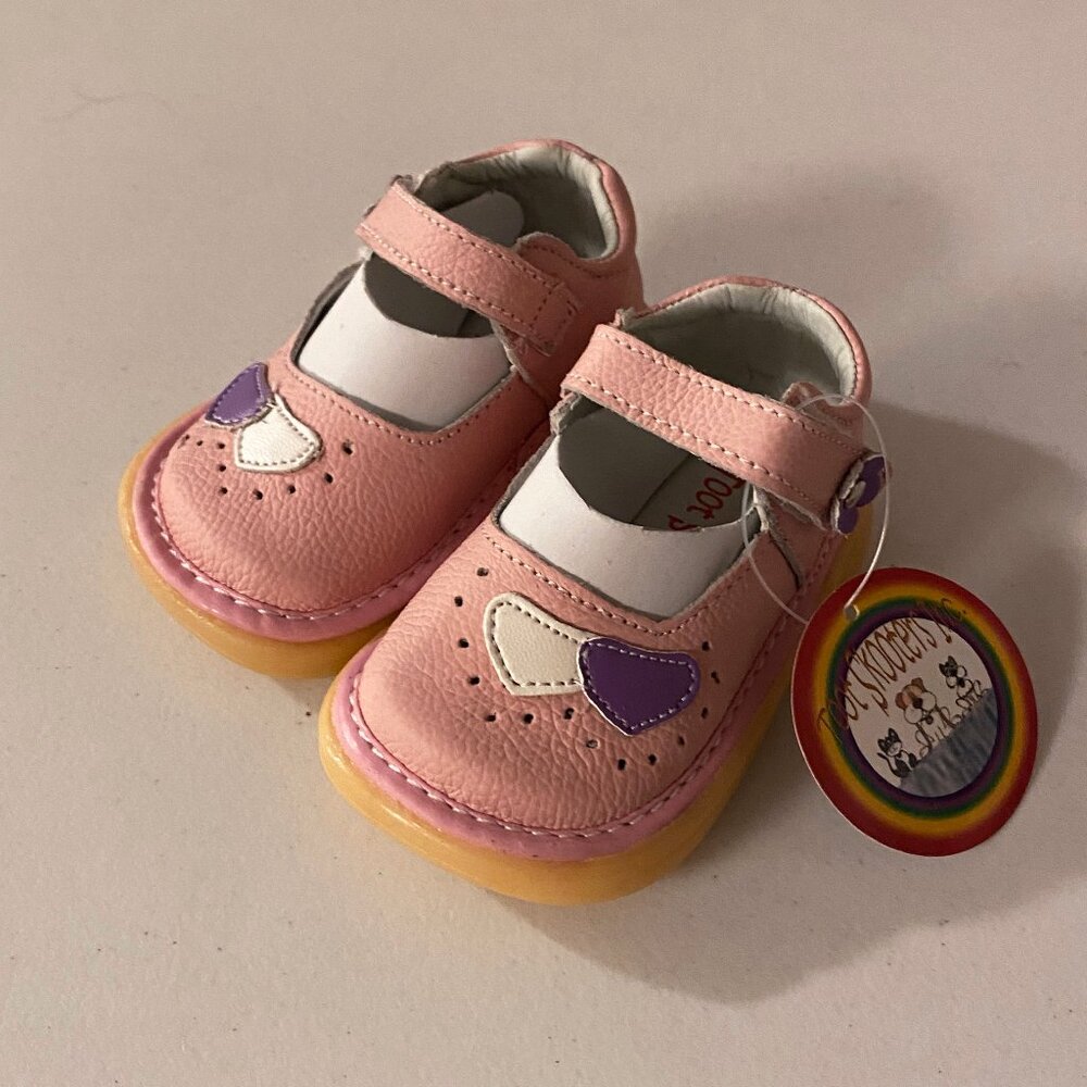 Toot Skooters Inc. Pink Baby Girl Shoes